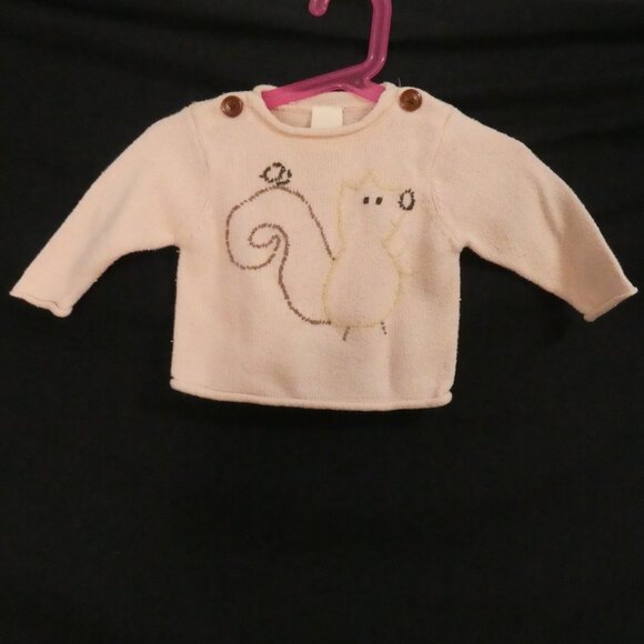 Y2K - OLD NAVY - Newborn | 3-6 months | Adorable Baby Squirrel Sweater - Picture 2 of 13